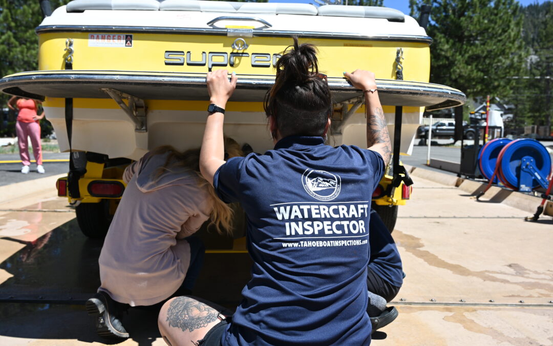 Tahoe Watercraft Inspection Program Fully Open for Summer